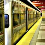 Train Stop     2004
Patco Station - the Phila Side.

8 x 10 in. ...  $ 765   
20 x 30 ...     $2,250    
