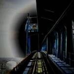 The Blue Journey  02
Another version of the Train Journey .

8 x 10 in. ...  $ 765   
20 x 30 ...     $2,250   