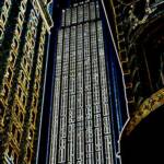 NY, NY    1982
Massive NY buildings looming in the sky.

8 x 10  in.     $  765
20 x 30  in.   $2,250